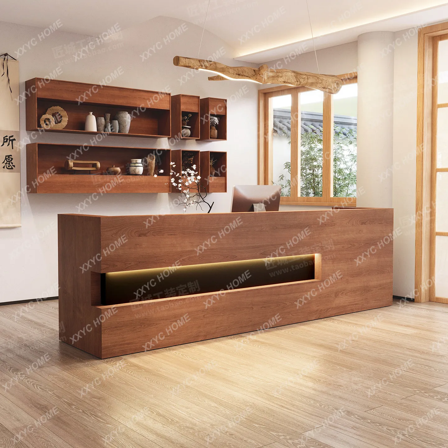 Cafe Corner Bar checkout page Milk tea cake shop Reception desk Hotel catering B & B counter