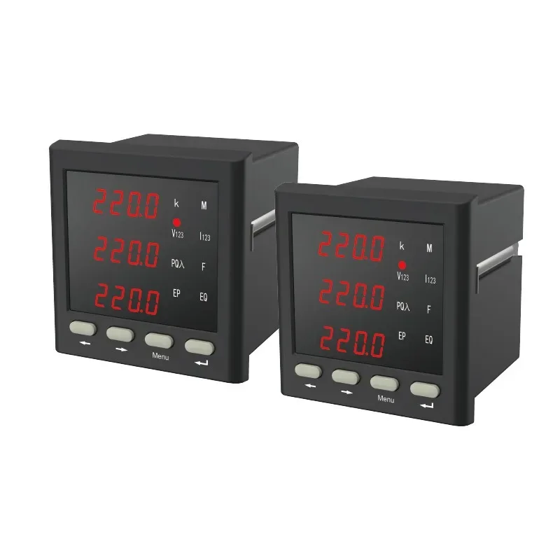 Linfee LNF80E three-phase multifunctional instrument, LCD digital LED display, current and voltage meter