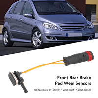 Front Rear Brake Pad Wear Sensors 2205400617 Disc Brake Pad Wear Indicator for Mercedes-Benz W211 W220 B200 C230 C240 C280 C300