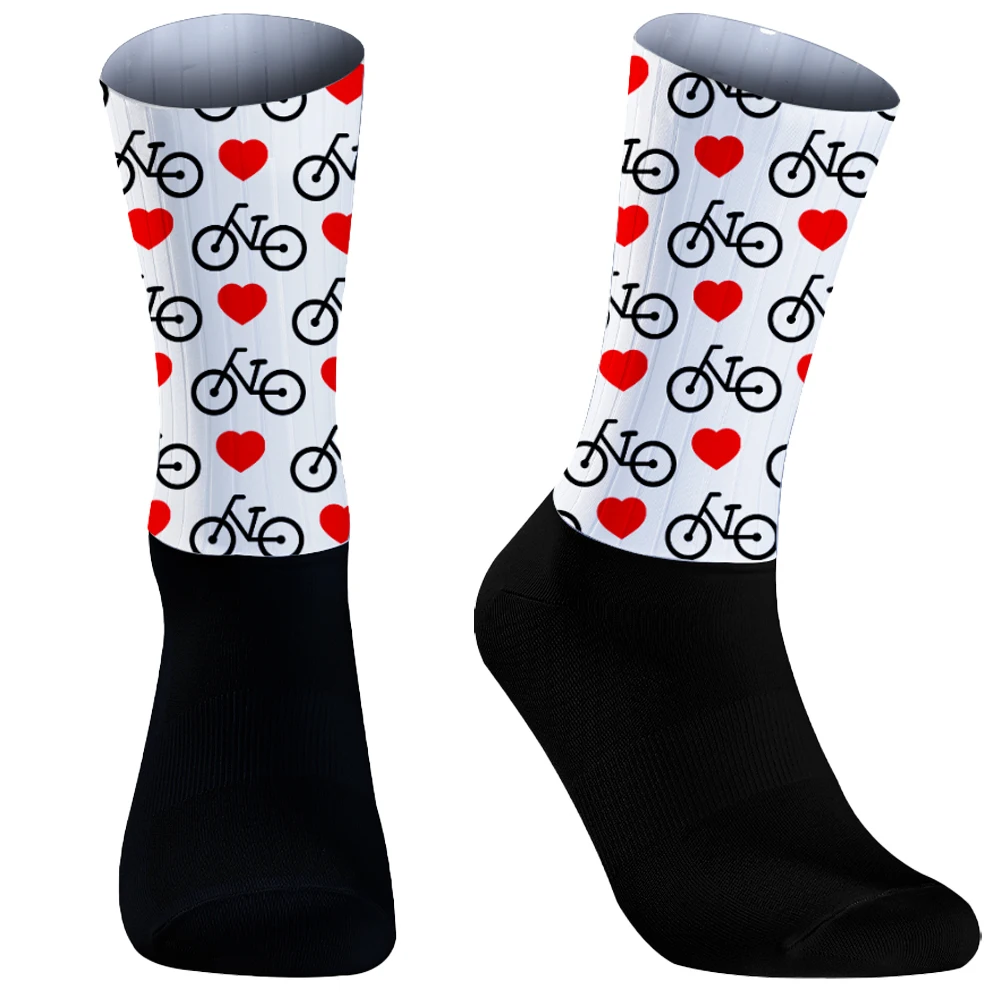 Calcetines deportivos para hombre y mujer, medias Unisex para correr, baloncesto, ciclismo, deportes al aire libre, calzado para bicicleta de carretera, 2024