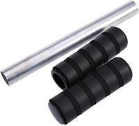 Dual Wheel Mute Ab Roller with High-grip Handles and Knee Pad for Stable Core Workout Quiet Operation Abdominal Roller Trainer S