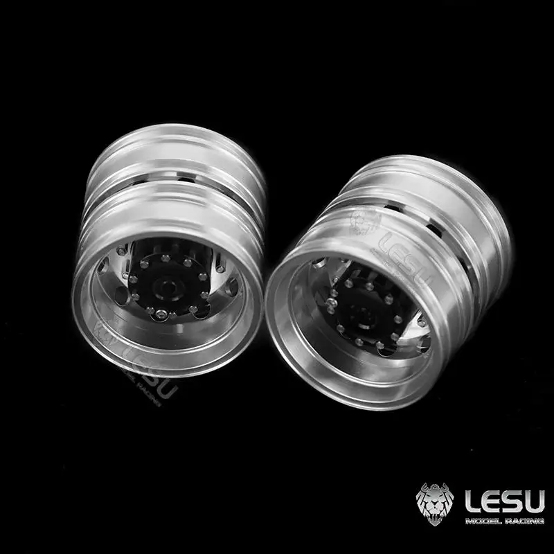 LESU 1/14 Tamiya tractor truck metal wheel hub without power bearing version Wheel Hub W-2058