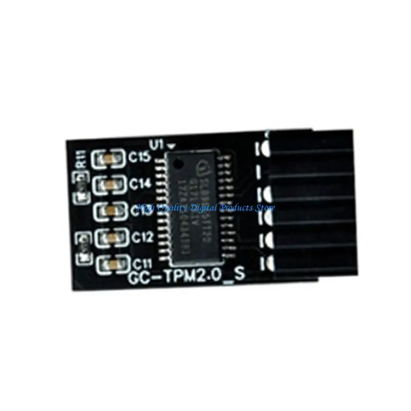 

U2JE TPM 2.0 Encryption Security Module LPC 12Pin TPM2.0 Remote Card Security Module for Win 11 for Motherboards