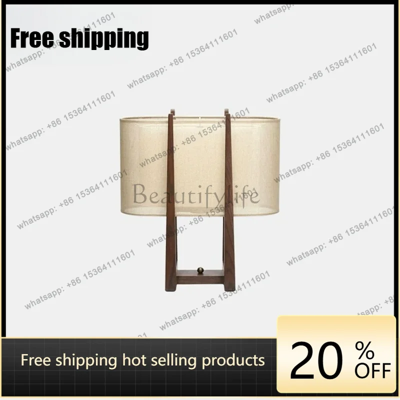 YJ New Chinese Style Japanese Vintage Living Room and Bedroom Decorative Ornaments Glow Bright