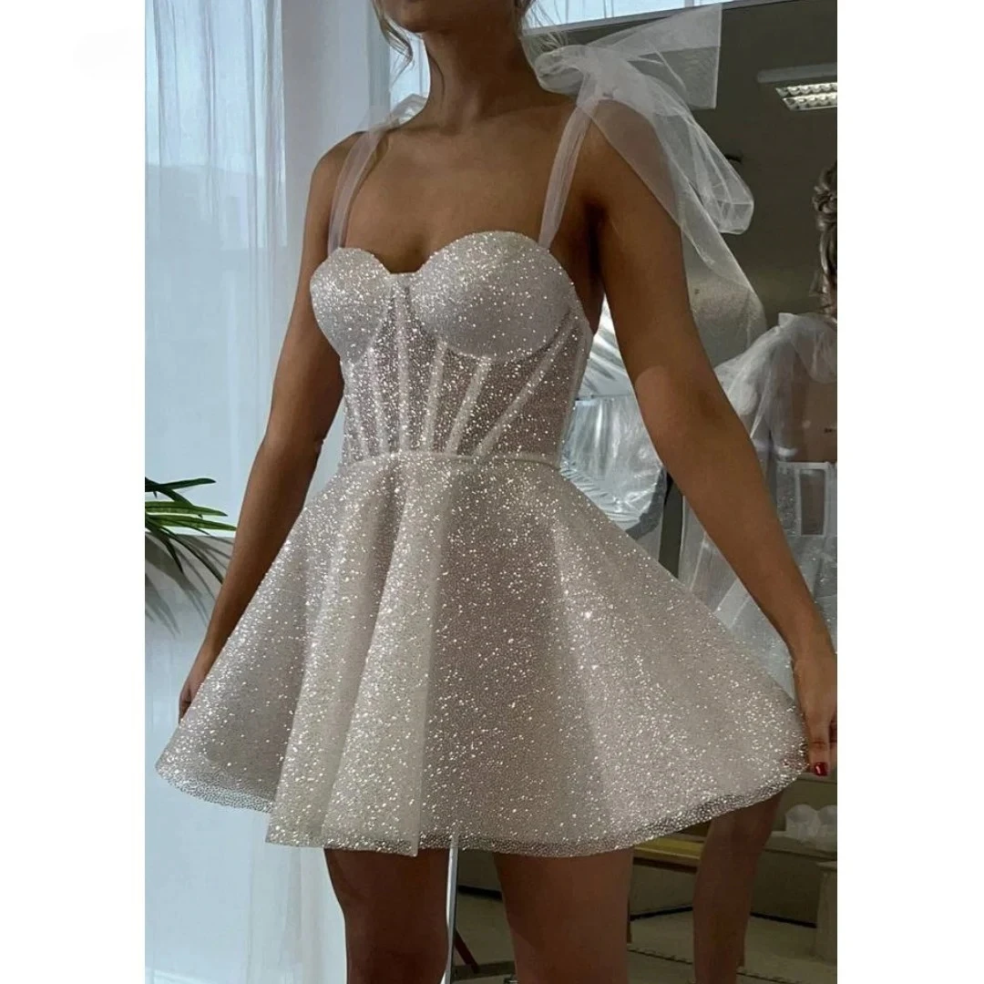 

Short Elegant Gowns Wedding Dresses for Prom Evening Dresses Woman Elegant Wedding Guest Dress Women Ball Gown Formal Customized