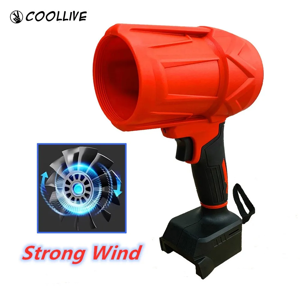 

Mini Jet Blower Portable High Power Violent Turbo Fan Cordless Duster Leaf Blowing Power Tool For Milwaukee 18V Battery