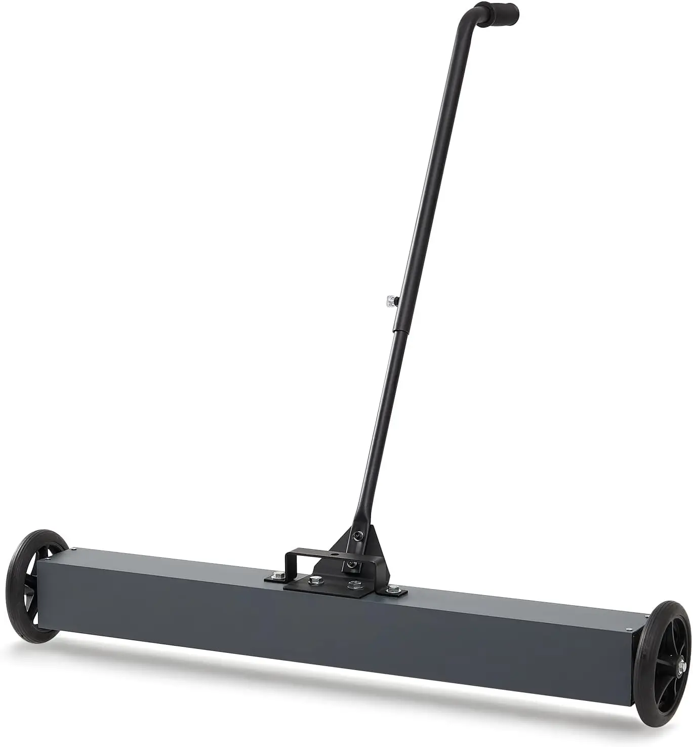 36 inch Nail Magnetic Sweeper with Wheels, 50 Lbs Capacity with Release Handle, Metal Pick Up Magnet, for Construction, Shop