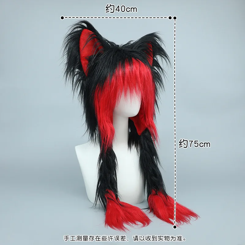 Anime Cosplay Kostuum Hoofddeksels Halloween Carnaval Nepbontmuts voor Vrouw y2k Herfst Winter Gehoorbescherming Warm Houden Hoeden