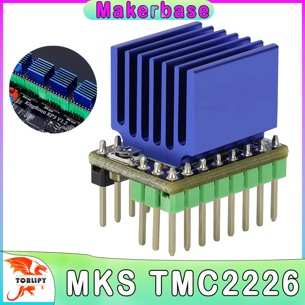 Makerbase MKS TMC2226 2226 Stepper Motor Driver StepStick 3d printer parts 2.5A UART ultra silent VS TMC2209 TMC2208