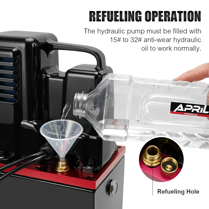 220 فولت 600 واط مضخة كهربائية عالية الجهد دليل/مفتاح سفلي مضخة هيدروليكية كهربائية محطة هيدروليكية QQ-700