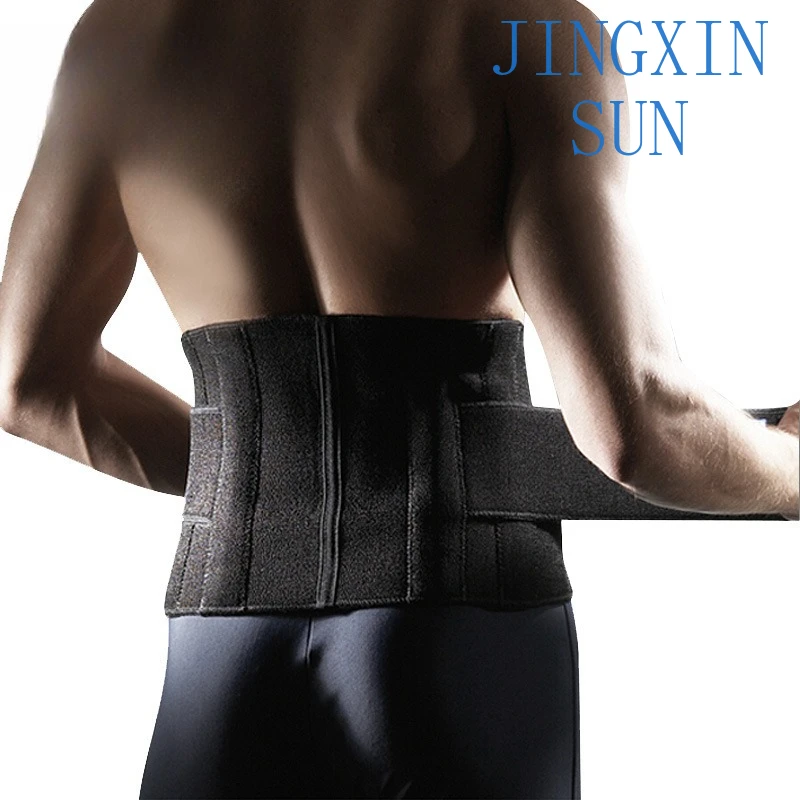 Waist steel bar support pressurized sports waist belt Deadly pull squat fitness belt Waist fixing belt