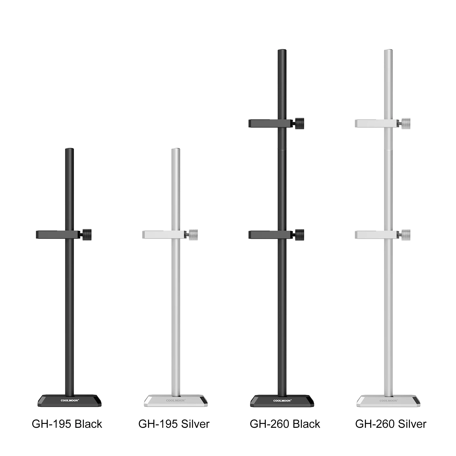 Video Card Holder Aluminum Alloy Adjustable Height GPU Support Bracket Bottom Magnet Design Desktop Computer Accessories