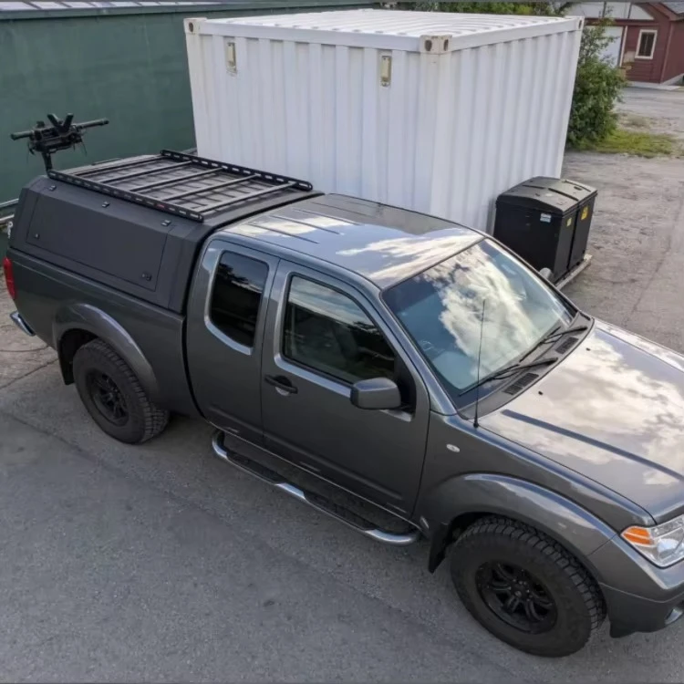 

High-quality, Best-selling Waterproof Manganese Steel Roof Cover for Tacoma Pickup Trucks, with Lockable Rear Door.