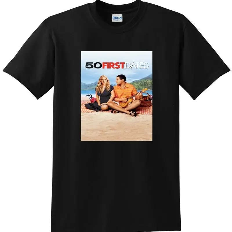 Camiseta de 50 primeras fechas, camiseta con póster de cubierta de DVD Bluray 4K, pequeña, mediana, grande, Xl