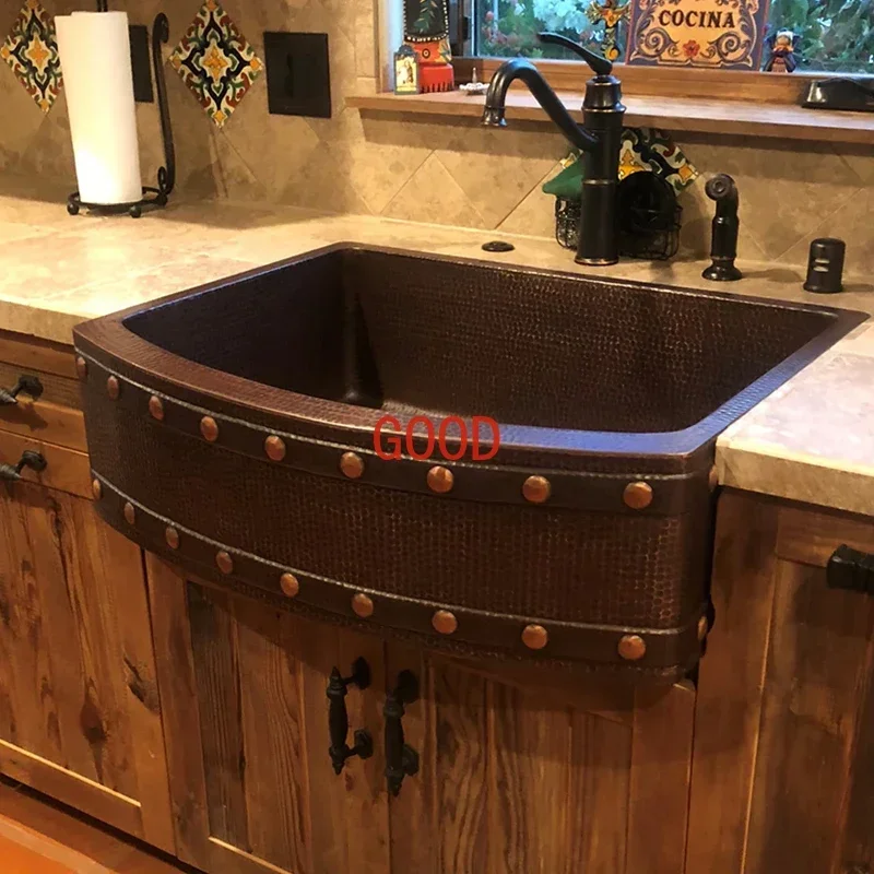 Basket Courbe Ronde de Style Rustique, Vêtement de Luxe