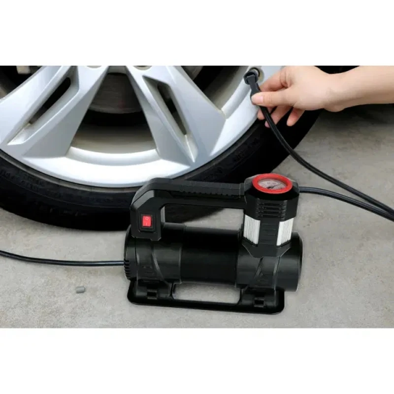 AC120 Volt Tire and Inflator Garage Inflator Car Air Pump Car Portable Car Electric Tire Multifunctional Vehicle Air Pump