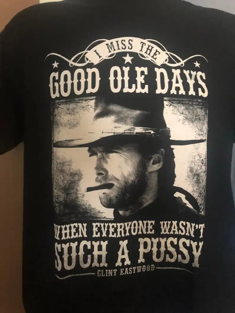 I Miss the good ole days.. T-shirt Adult Regular Fit O-Necked T-shirt Classic T-Shirt Men's clothing