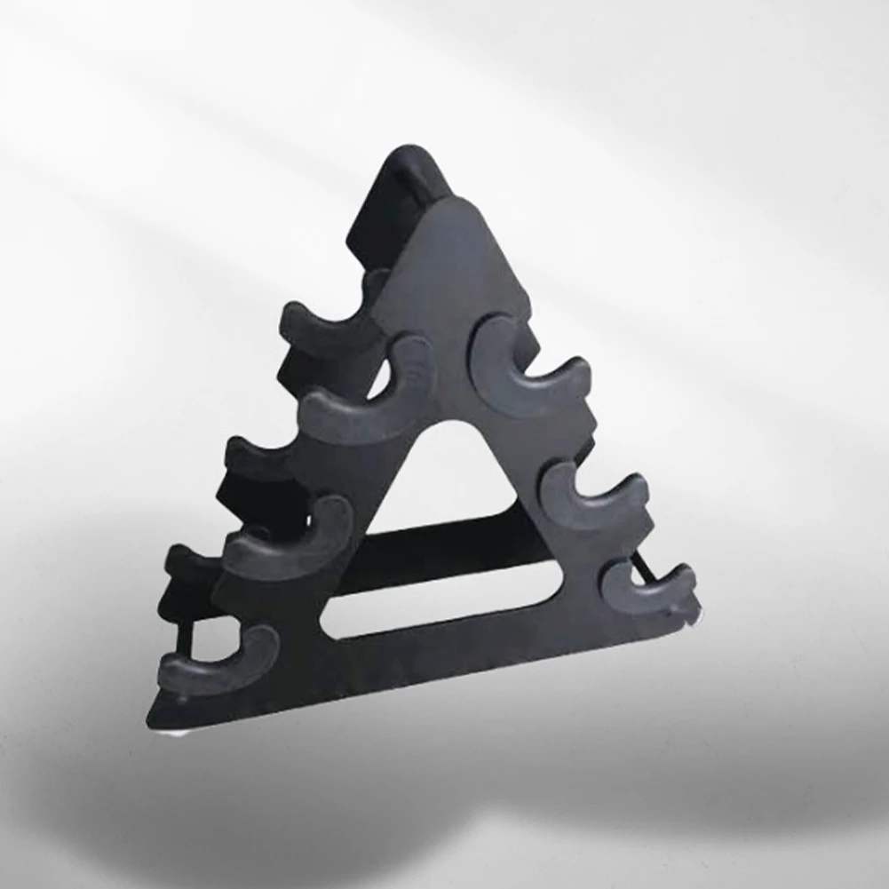 40PCS  Lightweight Dumbbell Holder Pads Toughened PP Shockproof Pads Barbell Cushion Stable Support Floor Dumbbell Stand Parts