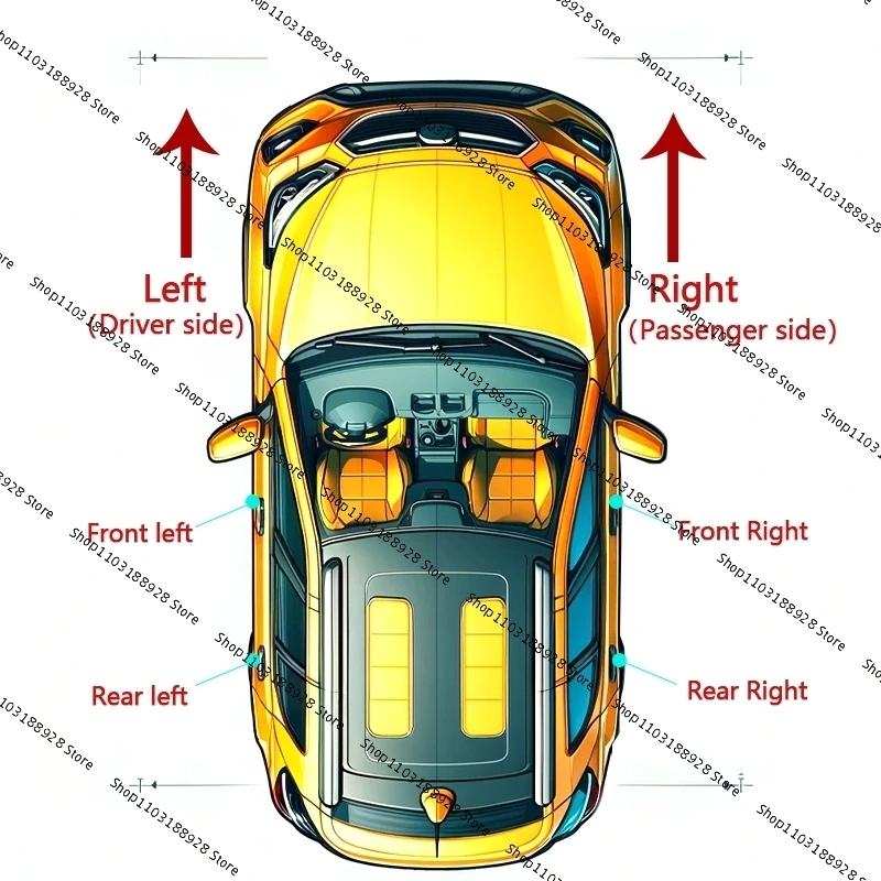 For Skoda Superb 2008 2009 2010 2011 2012 2013 Door Handle Armrest Frame Switch Control Panel Trim