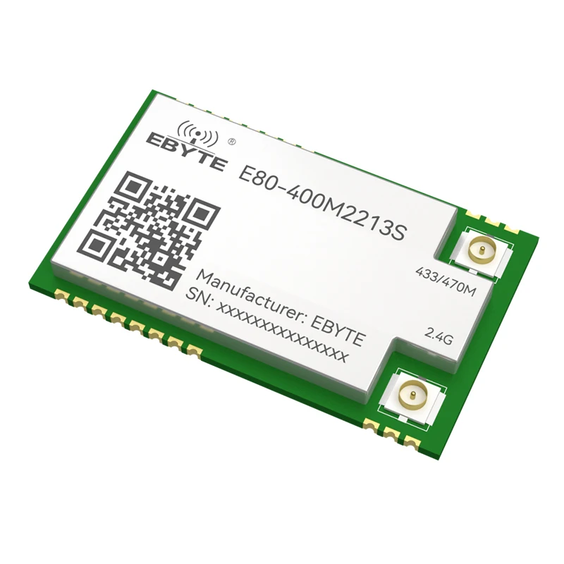 Moduł bezprzewodowy LoRa LR1121, rozszerzony zakres LoRa, dwupasmowy Sub-G 433/868/915Mhz 2.4G SMD TCXO CDEBYTE E80 Series SPI RF Module — zdjęcie produktu 7