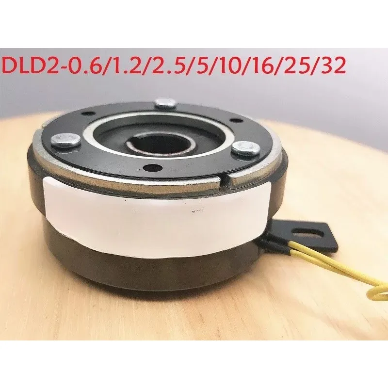 24V Single Plate Dry Electromagnetic Clutch DLD2 Series 0.6 1.2 2.5 5 10 16 25 32 50Nm Magnetic Suction Coupler