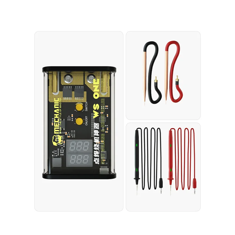 MÉCANICIEN-Boîte de soudage par points à impulsions portables WS One, 10 vitesses, batterie 10000mAh, carte PCB, détection de court-circuit