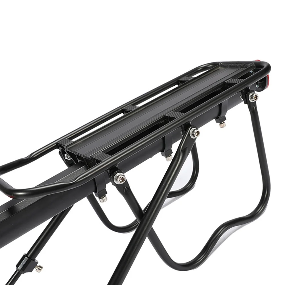 Fahrrad-Heckträger, Aluminiumlegierung, langlebig, leicht, geeignet für Rennrad, Mountainbike, Gepäckhalter im Freien