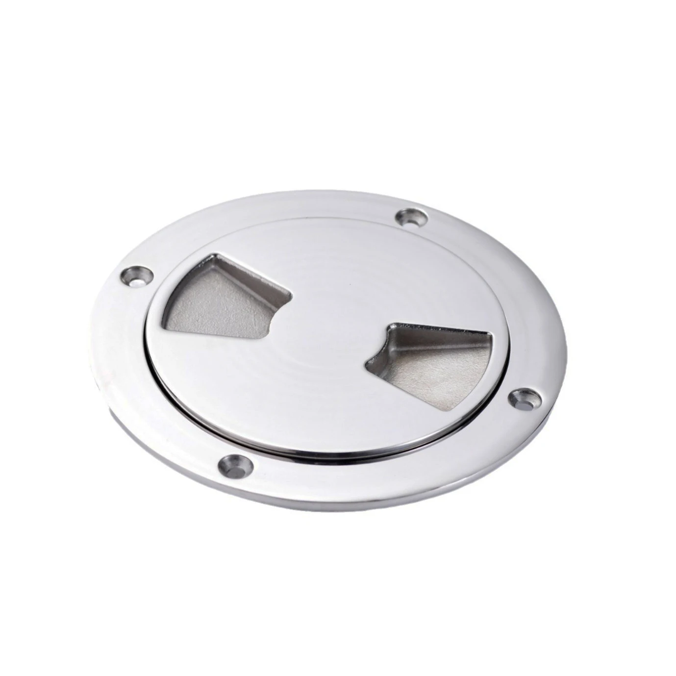 

Морское оборудование, 3-дюймовая палубная пластина для лодки, нержавеющая сталь 316, зеркальная полированная крышка для проверки палубы, винтовой диск для палубы для яхты