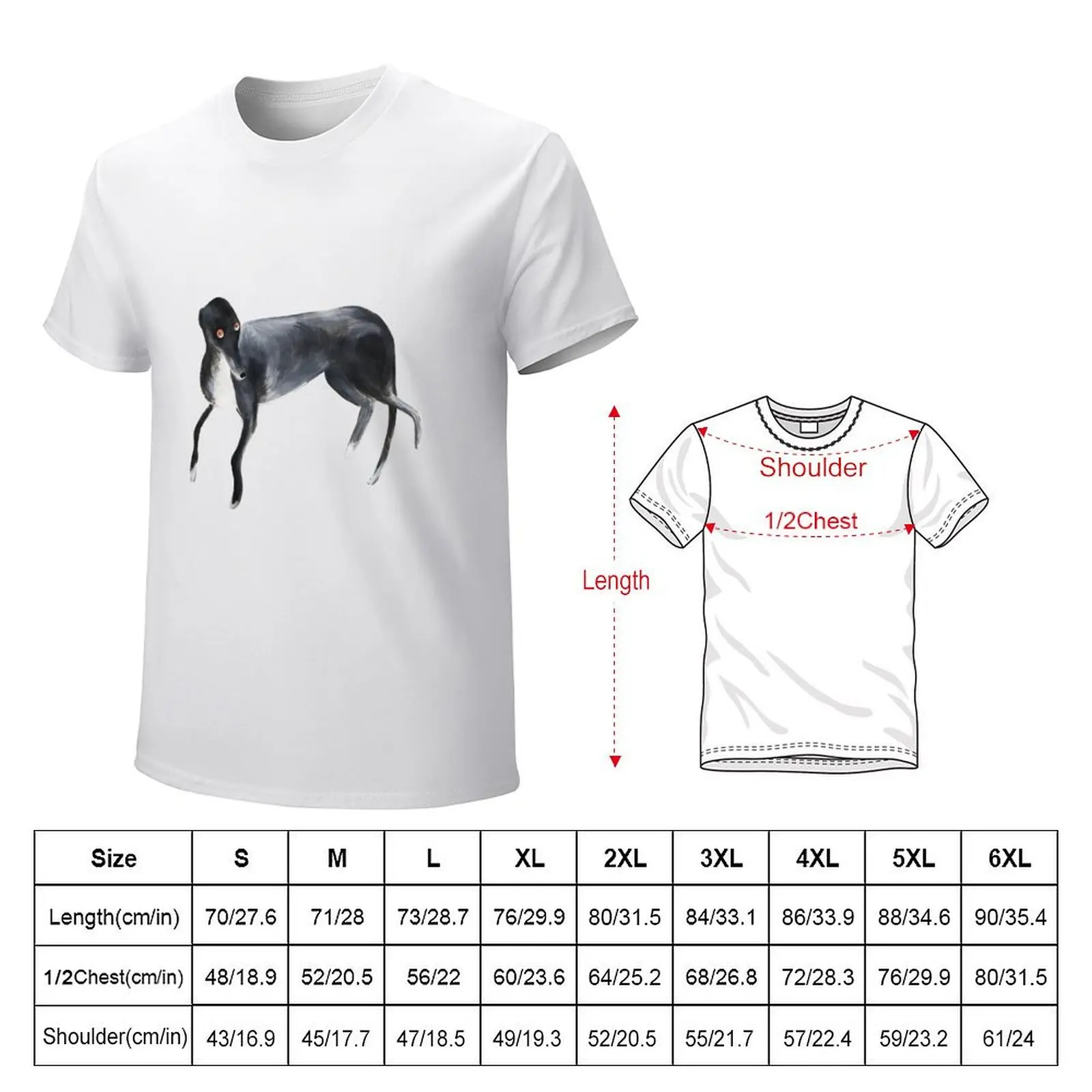 Greyhound - Apparel T-Shirt animal prinfor boys for a boy plus size tops tops mens graphic t-shirts big and tall image 2
