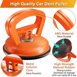 2 in 1 Car Repair Tool Body Repair Puller Orange/Yellow/Black Suction Cup Remove Dents Puller For Dent Glass Suction Removal