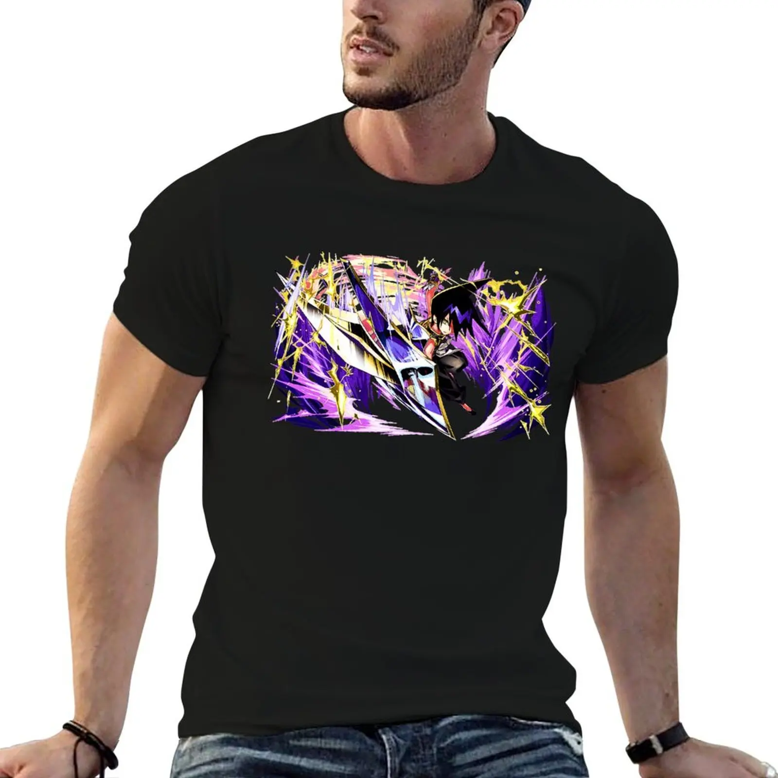 

SHAMAN KING XXX T-Shirt anime t shirts oversize funny t shirts cotton T-Shirt