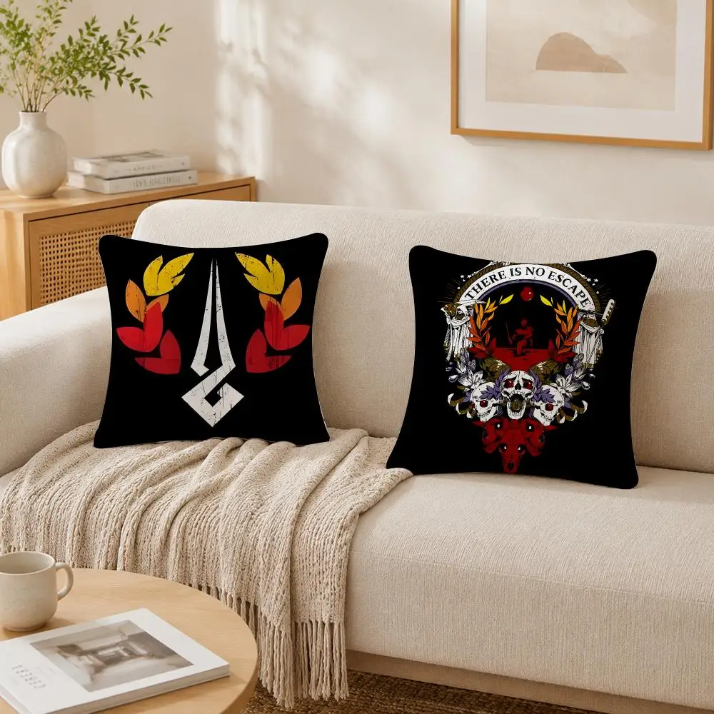 Video Game H-Hades Il Cushion Cover Plush Decorative Pillow Case With Hidden Zipper Cutecore Room Decor For Home