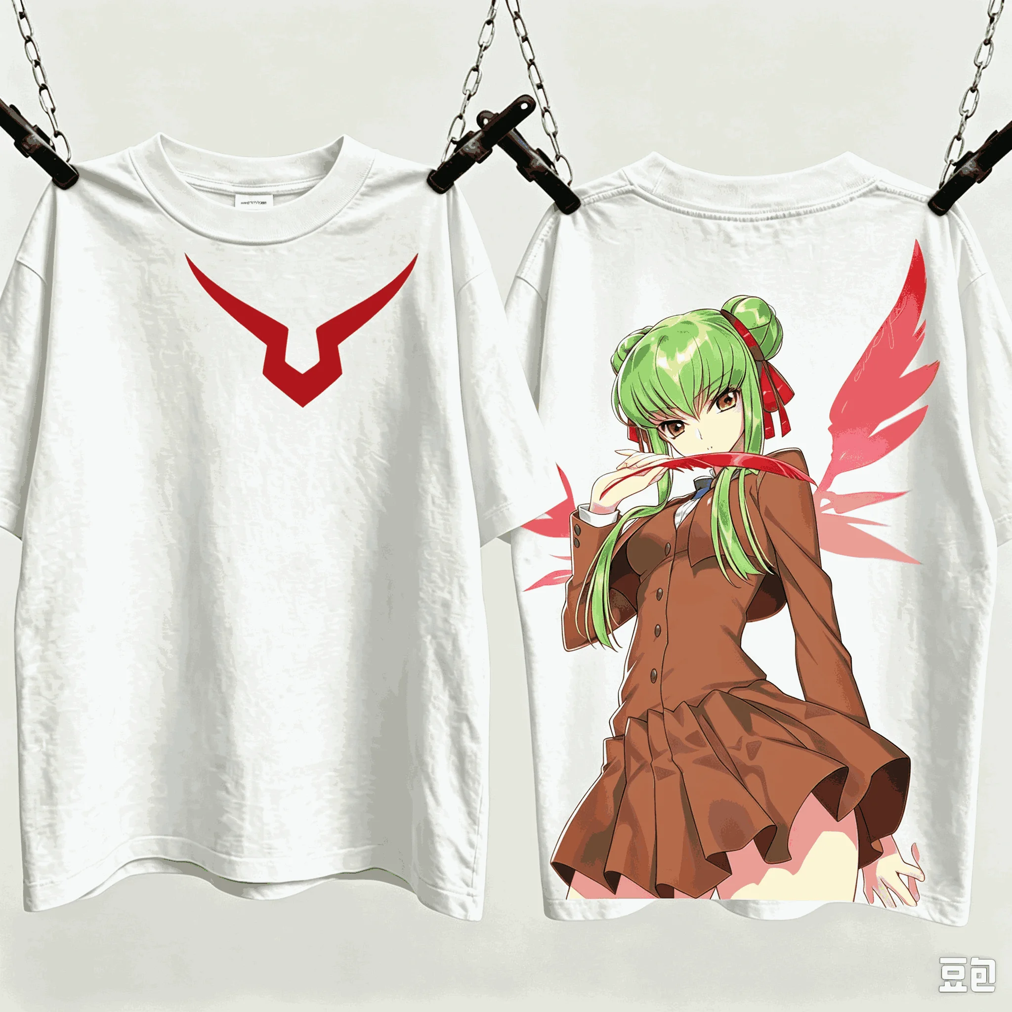 Code Geass Print T-shirts for Men Women Fashion Hip Hop Oversized Unisex Streetwear Trendy Cotton Short Sleeves Breathable soft