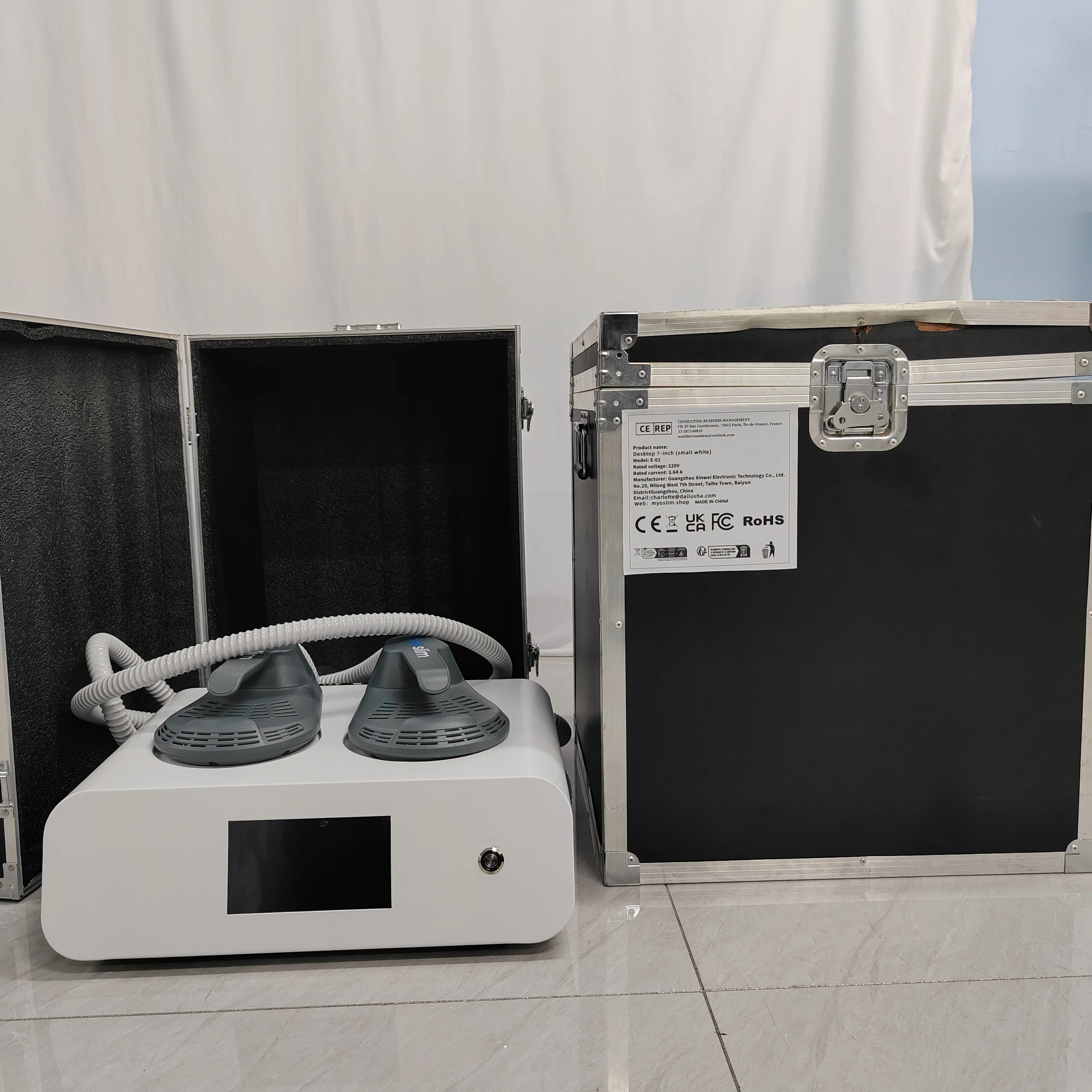 

15 Tesla 6500W Myoslim Muscle Stimulator RF Body Sculpting Myoslim NEW Portable Machine Slimming Weight Lose Electromagnetic