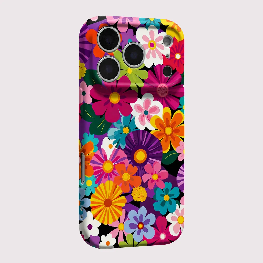 Retro Floral Phone Case for vivo Y400 Y04 Y29 Y39 Y03 Y19 Y36 Y100 Y75 Y77 Y02 Y17S Y20 X90 X80 V60 V50 V40 V27 Pro Lite 4G 5G