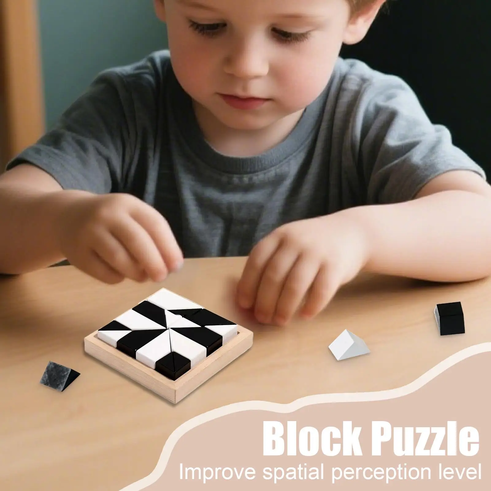 

Логические головоломки, обучающие сборные головоломки, игры-головоломки, головоломки для раннего образования, обучающая игрушка для логических навыков