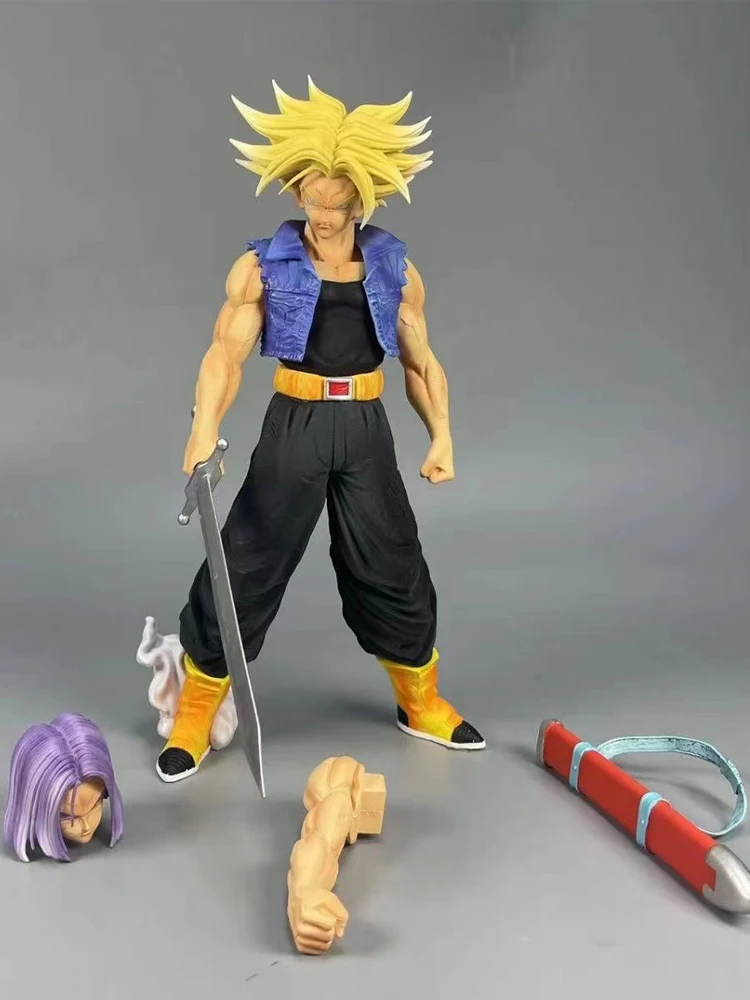 27cm Anime Dragon Ball Z Future Trunks Figure Trunks Action Figures Pvc Statue Collection Model Toys For Children Gifts