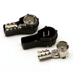 5PCS Auto Car Style Automotive Connector Car Radio Stereo ISO Male Crimp Aerial Connector Converts Bare Wires Adapter Antenna