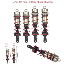 ZD Racing Oli 120mm Front & 143mm Rear Metal Shock Absorber Damper for JLB HSP DHK HPI Hongnor DF-Model 1/8 1/7 RC Car Truck