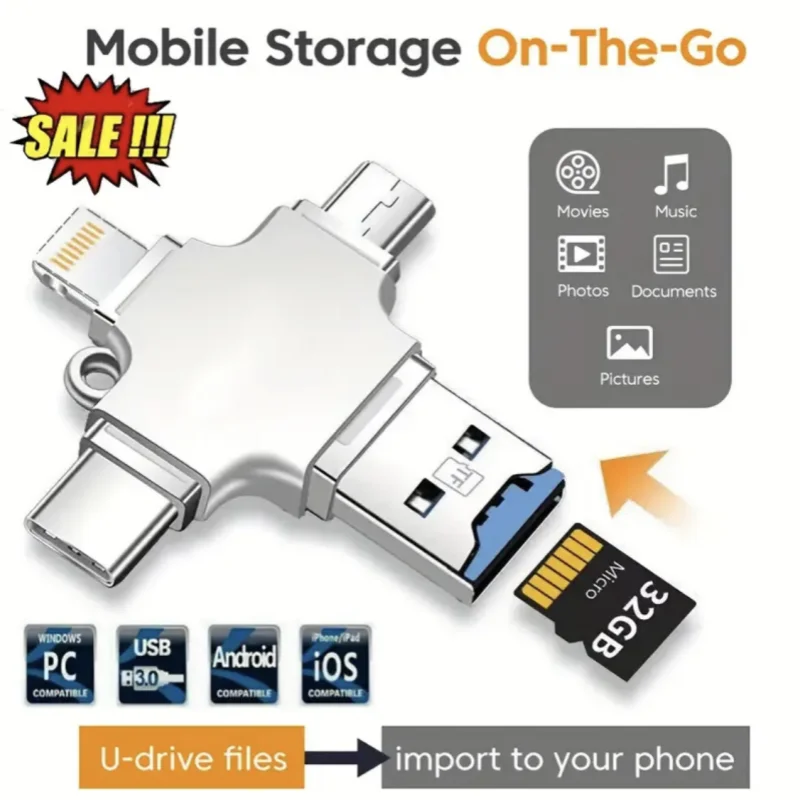 4IN1 Memory Card Re…