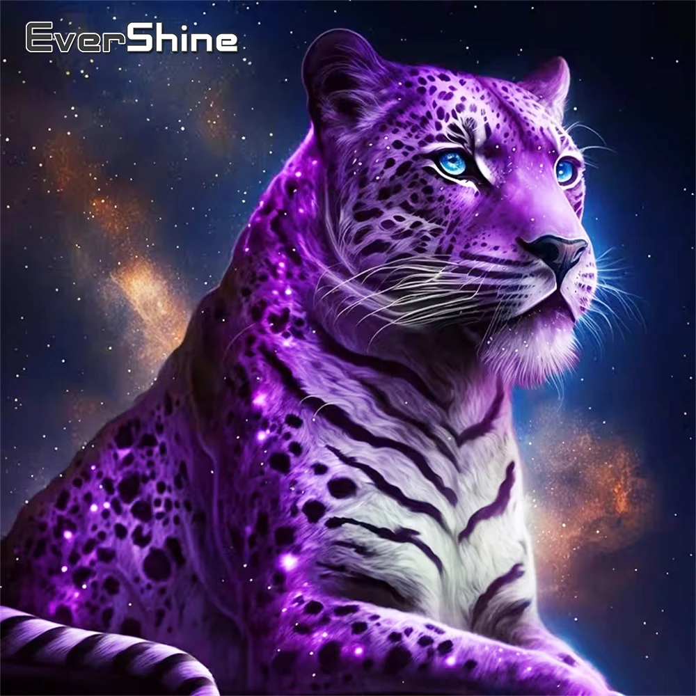 Evershine Diamant-Mosaik, Leoparden-Tier, DIY, Neuankömmling, Diamant-Malerei, Bastelset, Muster für Erwachsene, Anfänger, Urlaubsgeschenke