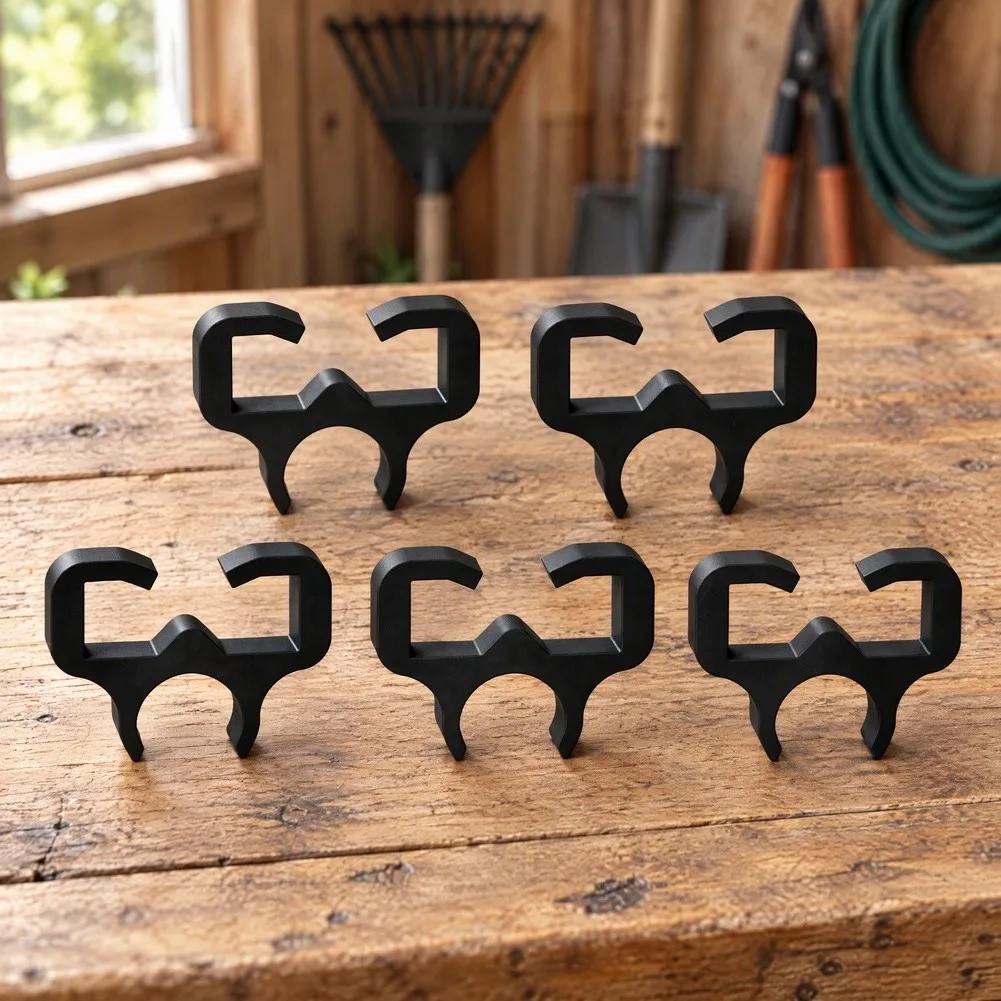 5 Count Rope Storage Rack for Trimmer Line Designed for Use with Rotating and Fixed Shaft in Home Lawn Maintenance