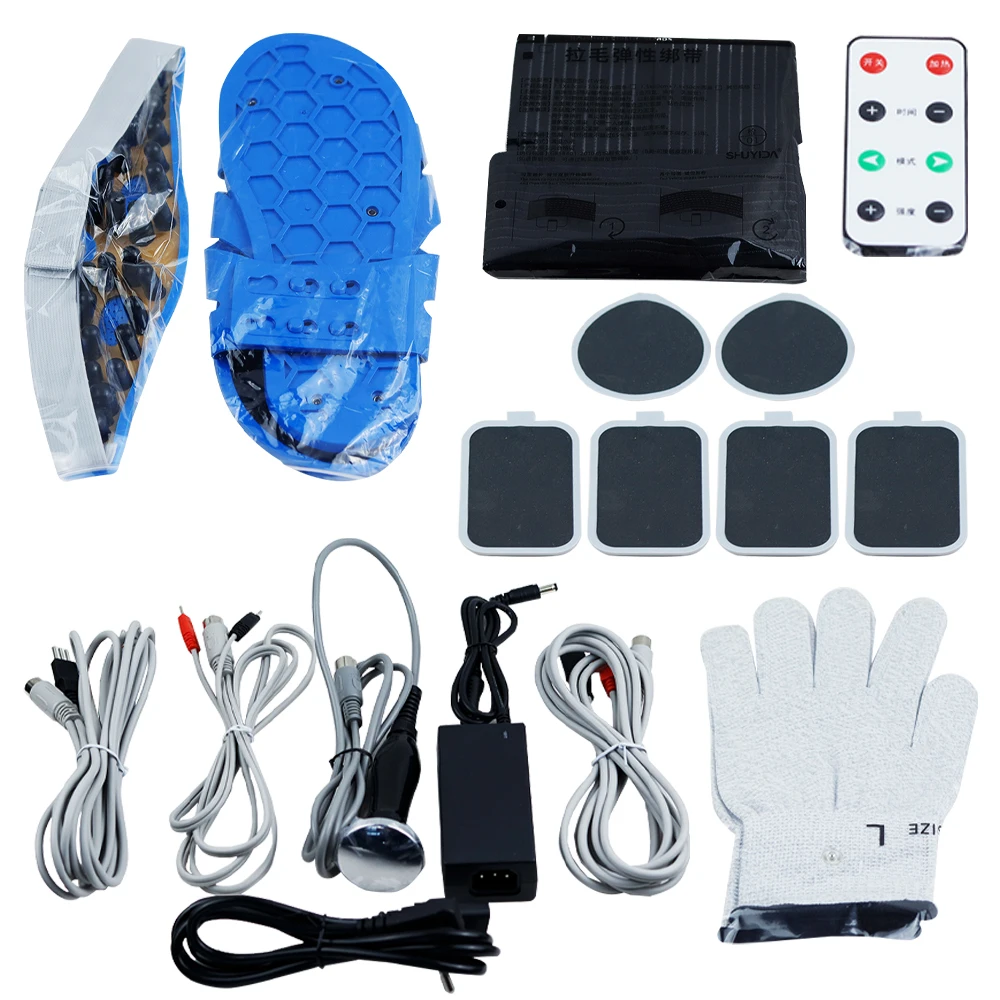 DDS Bioelectric Therapy Massager Low Frequency Pulse Meridian Relax Pain Relief Detoxification Body SPA Device