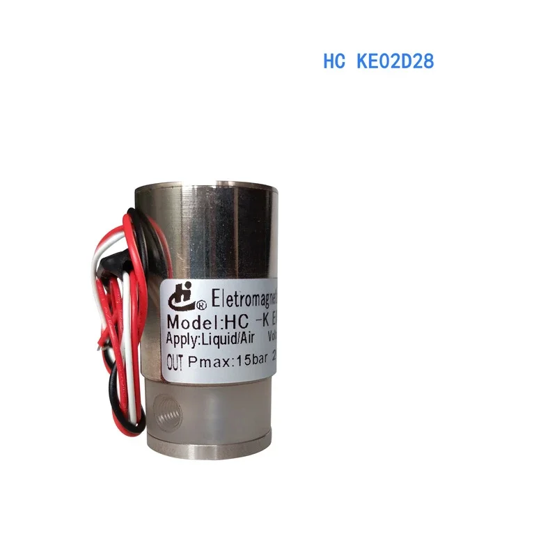 KE02D28 24v two-position two-way high pressure COD diaphragm valve miniature high temperature isolation solenoid valve