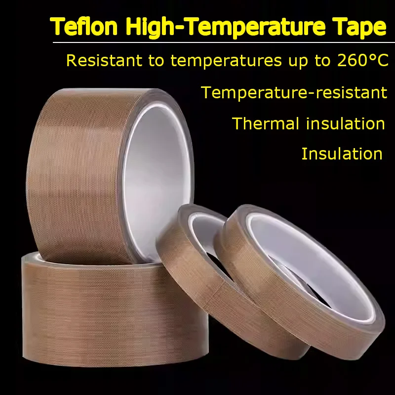 

Teflon tape, high-temperature resistant adhesive tape, anti-scalding cloth, insulating and heat-resistant fabric, sealing machin