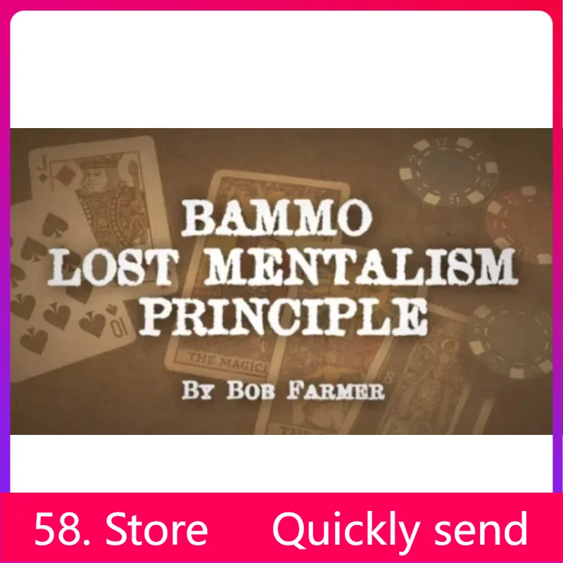 

New 2025 Bammo Lost Mentalism Principle by Bob Farmer - Magic tricks ( 58 Store Download )