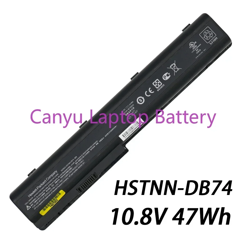 2024 HSTNN-DB74 HSTNN-IB74   for HP Pavilion DV4 DV7 DV8 HSTNN-IB75 HSTNN-OB75 464059-121 464059-141 10.8V 44Wh Laptop battery