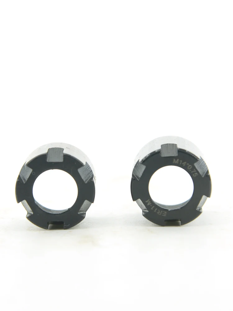 ER11 CNC Tooling Hex Square Mini Round Shape Nuts M13x0.75 M14x0.75 M15x0.75 M15x1 Precision Lathe CNC Tooling Hardware