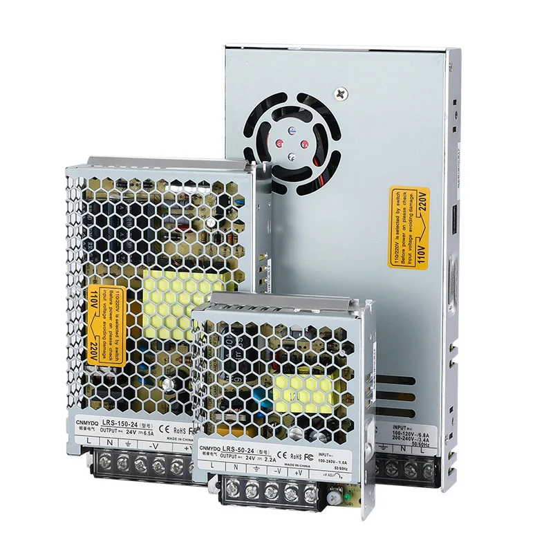 Ultra-thin switching power supply 35-400W DC rail power supply 5V12V24V36V48V