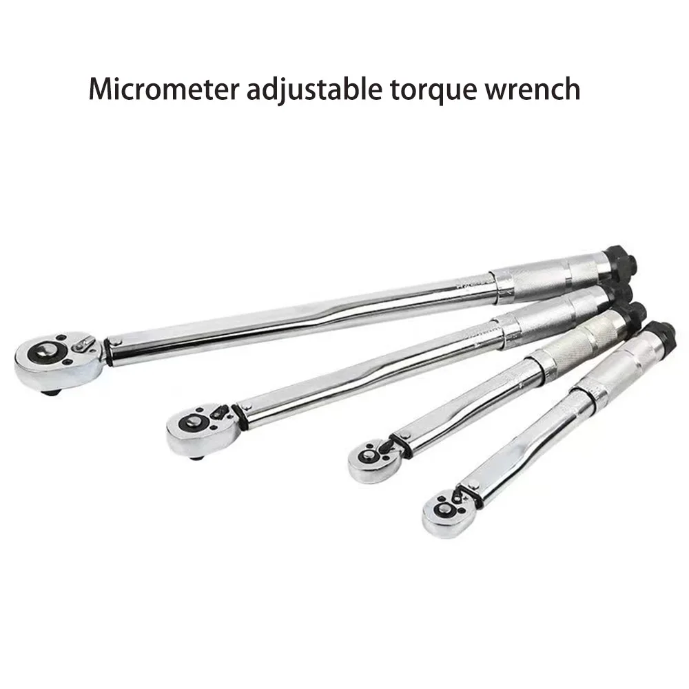 

1/4 3/8 Inch Drive 5-110N.m Micrometer Adjustable Torque Wrench Spanner Hand Tool High Quality For Car Bicycle Motorbike Use